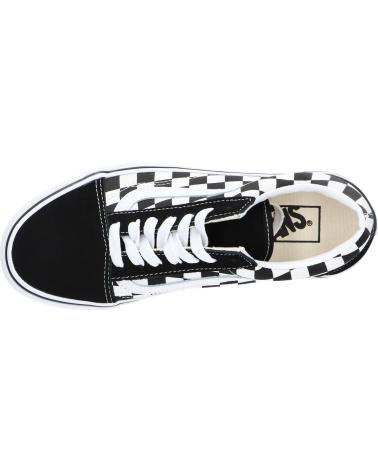 Deportivas de Mujer y Niña y Niño VANS OFF THE WALL VN0A3B3UHRK1 OLD SKOOL PLATFORM BLACK-TR WHITE