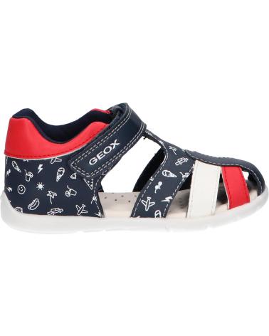 Sandalen für Mädchen GEOX B451PC 000BC B ELTHAN C0735 NAVY-RED