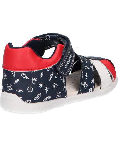 Sandalen für Mädchen GEOX B451PC 000BC B ELTHAN C0735 NAVY-RED