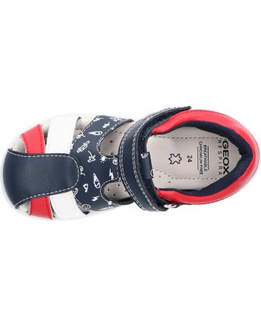Sandalen für Mädchen GEOX B451PC 000BC B ELTHAN C0735 NAVY-RED