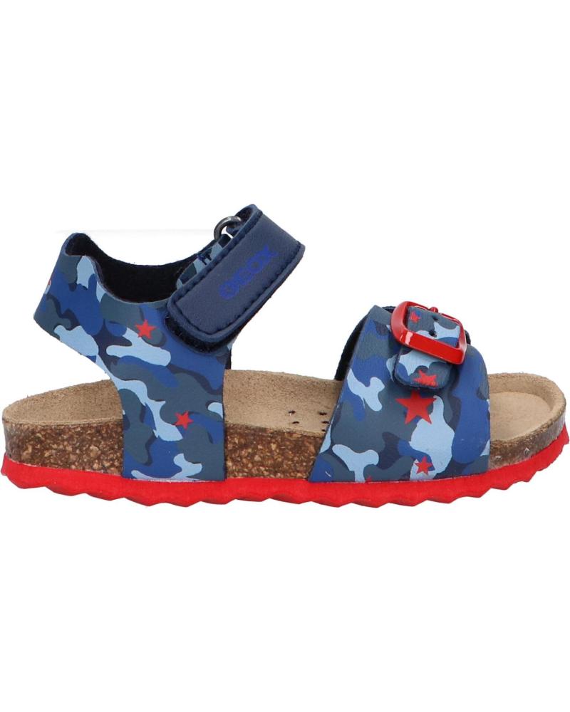 Sandalen für Junge GEOX SANDALIAS NINO MODELO B SANDAL CHALKI BOY COLOR AZUL C0735 C0735