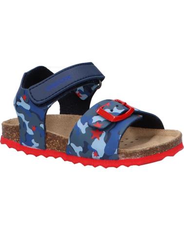 Sandalen für Junge GEOX SANDALIAS NINO MODELO B SANDAL CHALKI BOY COLOR AZUL C0735 C0735