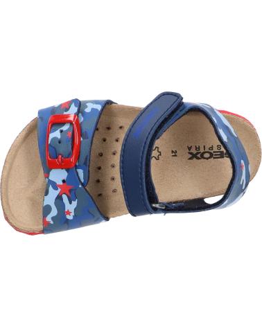 Sandalen für Junge GEOX SANDALIAS NINO MODELO B SANDAL CHALKI BOY COLOR AZUL C0735 C0735