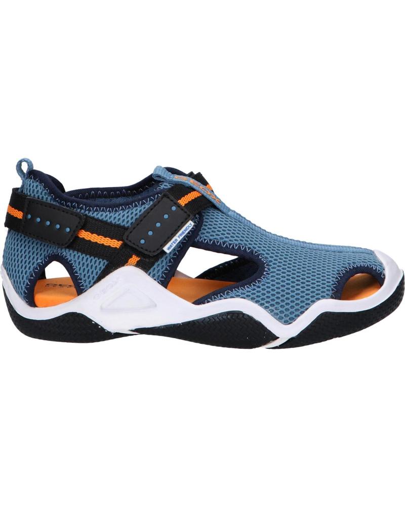 Sandali per Bambino GEOX J1530A 00014 JR WADER C4014 LT BLUE