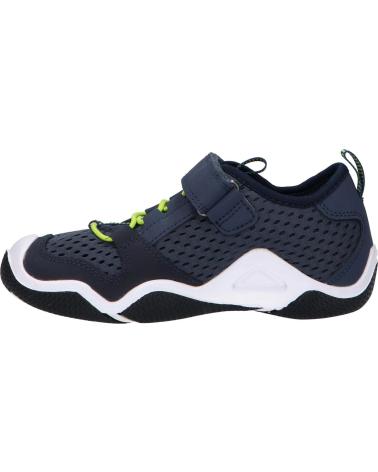 boy Trainers geox J3530A 01450 JR WADER C0749 NAVY-LIME