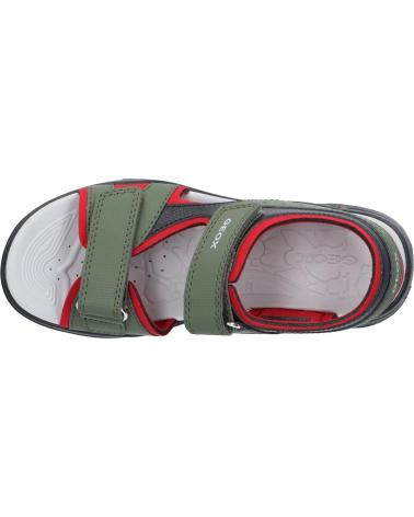Sandalias de Niño GEOX J455XC 015CE J VANIETT C3267 MILITARY-RED
