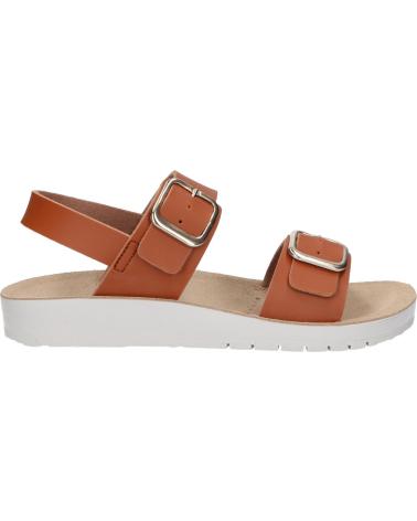 girl Sandals GEOX J45EAD 000BC J SANDAL COSTAREI C5046 BISCUIT