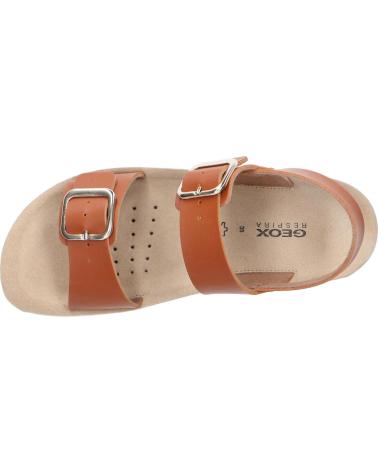 girl Sandals GEOX J45EAD 000BC J SANDAL COSTAREI C5046 BISCUIT