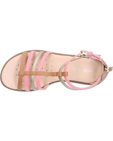 Sandales pour Femme et Fille geox J7235D 054AJ J SANDAL KARLY C5B7Q BISCUIT-LT CORAL