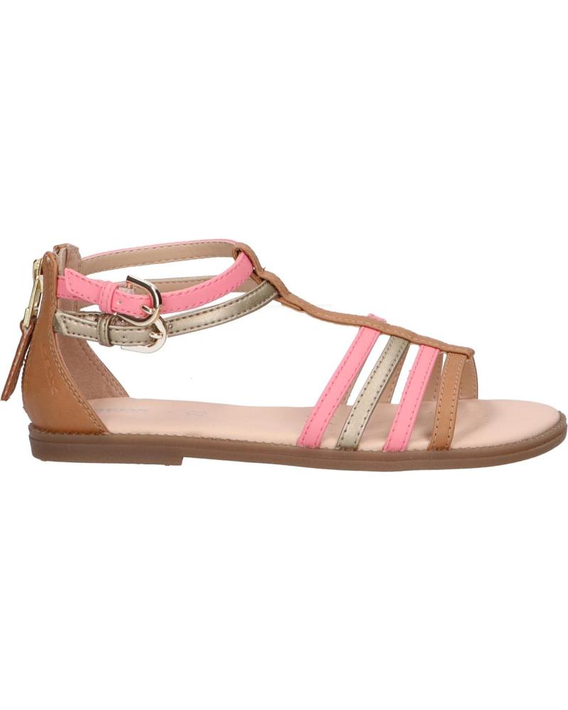 Sandales pour Femme et Fille geox J7235D 054AJ J SANDAL KARLY C5B7Q BISCUIT-LT CORAL