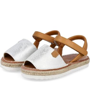 Sandalias de Niña BUBBLE BOBBLE SANDALIA MENORQUINA A3301 PLATA