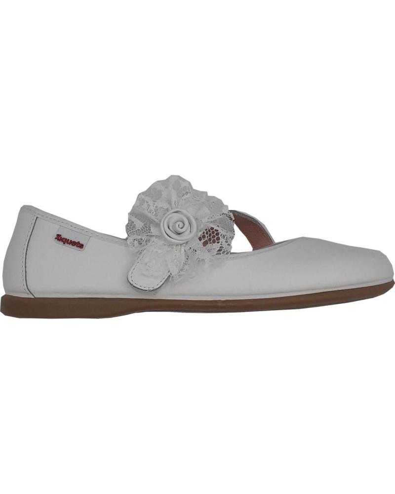 Zapatos de Niña XIQUETS ZAPATO CEREMONIA NINA BLANCO