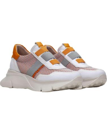 Zapatillas deporte de Mujer HISPANITAS ZAPATILLAS MUJER MODELO CERVO-V24 COLOR NARANJA WTHMNDR WTHMNDR
