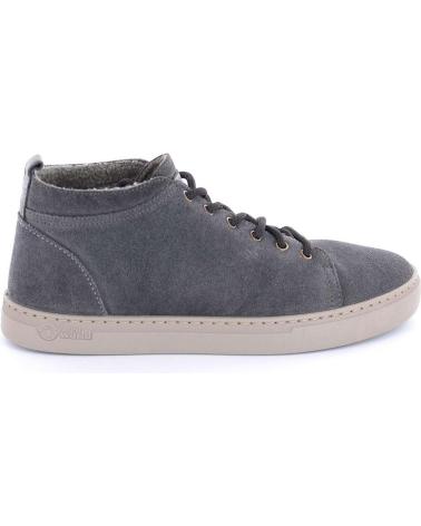 Man Mid boots NATURAL WORLD 6721 ANTRACITA GRIS