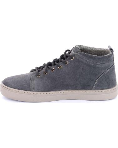 Man Mid boots NATURAL WORLD 6721 ANTRACITA GRIS