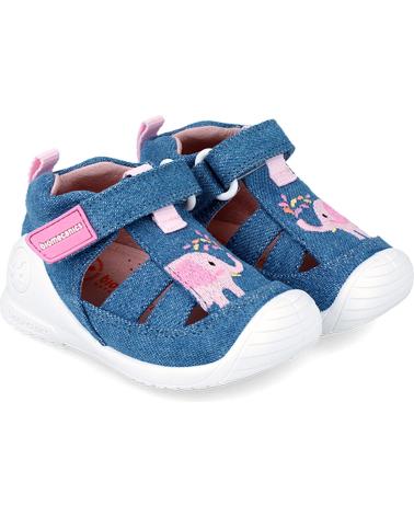 Sandalen für Mädchen BIOMECANICS SANDALIAS ELEFANTE PRIMEROS PASOS 242183-C VAQUERO
