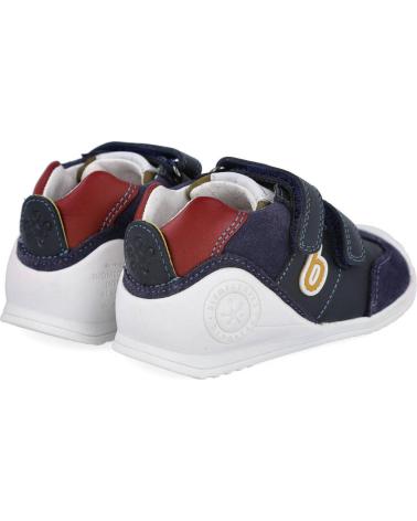 Botines de Niño BIOMECANICS 201130 DEPORTIVAS PIEL BEBE AZUL