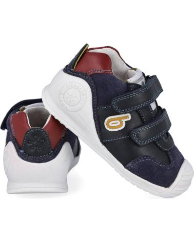Botines de Niño BIOMECANICS 201130 DEPORTIVAS PIEL BEBE AZUL