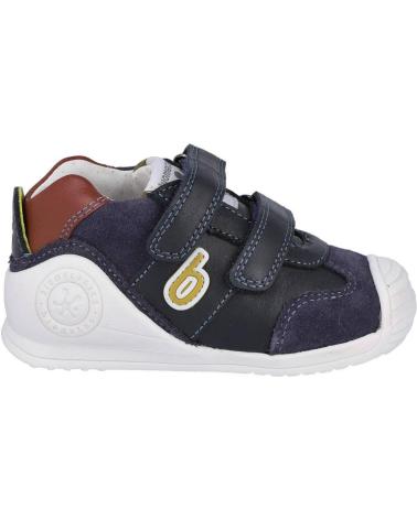 Botines de Niño BIOMECANICS 201130 DEPORTIVAS PIEL BEBE AZUL