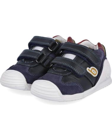 Botines de Niño BIOMECANICS 201130 DEPORTIVAS PIEL BEBE AZUL