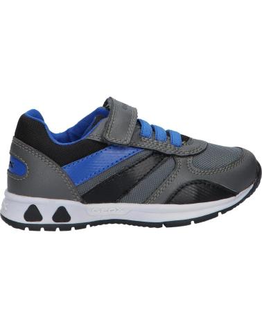 Sapatilhas de Menino GEOX B161RB 054FU B PAVLIS C0071 DR GREY-ROYAL