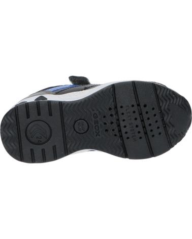 Sapatilhas de Menino GEOX B161RB 054FU B PAVLIS C0071 DR GREY-ROYAL