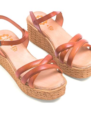 Sandalias de Mujer PORRONET SANDALIA CUNA CUERO