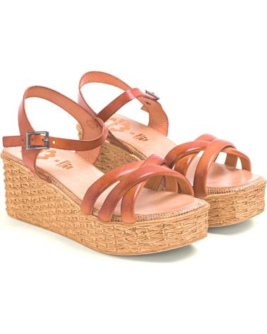 Sandalias de Mujer PORRONET SANDALIA CUNA CUERO
