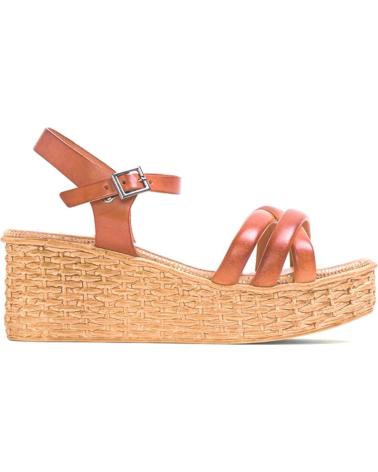 Sandalias de Mujer PORRONET SANDALIA CUNA CUERO
