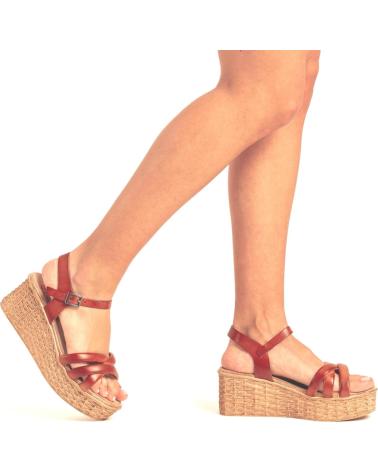 Sandalias de Mujer PORRONET SANDALIA CUNA CUERO