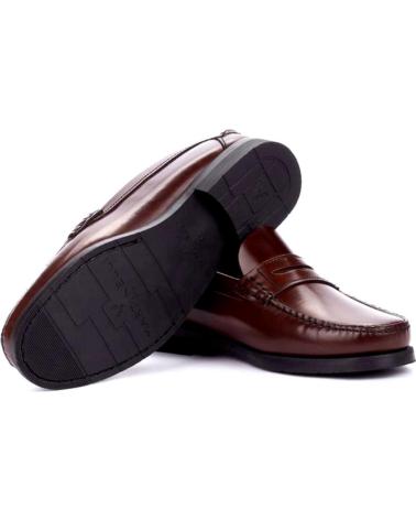 Mocasines de Hombre MARTINELLI ZAPATOS CASTELLANOS CON ANTIFAZ CUERO TAN
