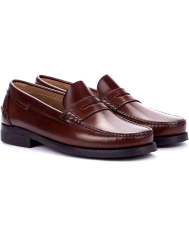 Mocasines de Hombre MARTINELLI ZAPATOS CASTELLANOS CON ANTIFAZ CUERO TAN