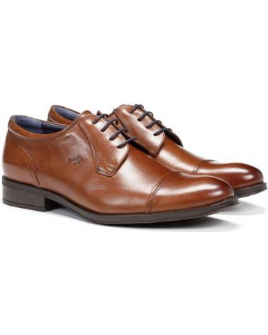 FLUCHOS ZAPATOS DE VESTIR HOMBRE 8412 BLUCHER PALA RECTA MEMORY CUER CUERO