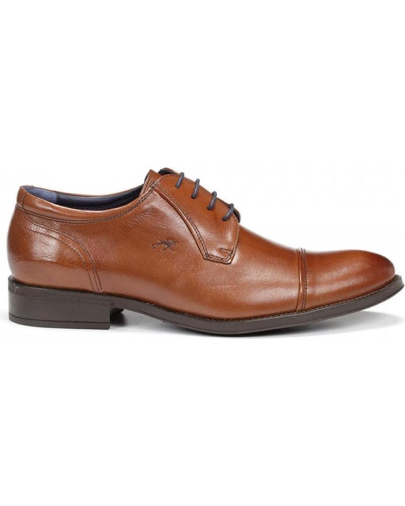FLUCHOS ZAPATOS DE VESTIR HOMBRE 8412 BLUCHER PALA RECTA MEMORY CUER CUERO