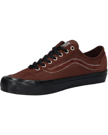 Sapatilhas de Mulher e Homem VANS OFF THE WALL VN0007R2YI51 STYLE 36 DECON VR3 SF MICHAEL FEBRUARY DARK BROWN-BLACK