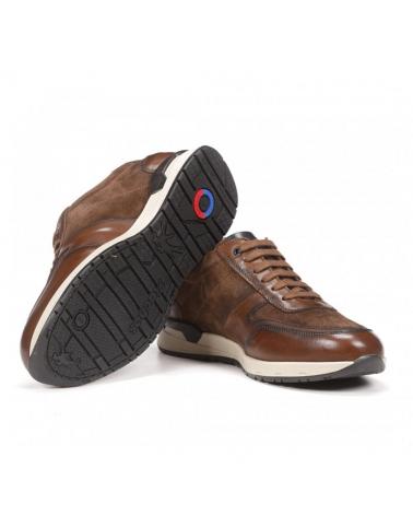 Esportes  de Homem FLUCHOS ZAPATILLA CASUAL CUERO PIEL HABANA CAMELCOM 2