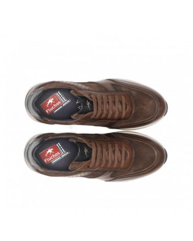 Esportes  de Homem FLUCHOS ZAPATILLA CASUAL CUERO PIEL HABANA CAMELCOM 2
