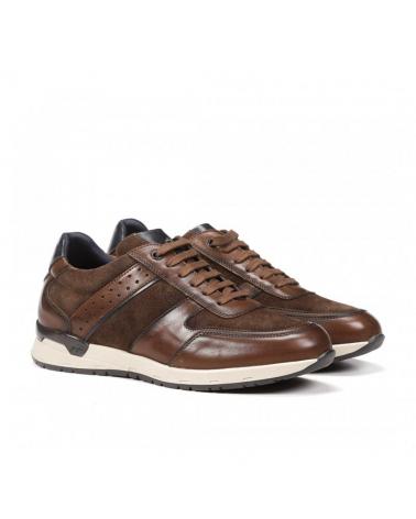 Esportes  de Homem FLUCHOS ZAPATILLA CASUAL CUERO PIEL HABANA CAMELCOM 2