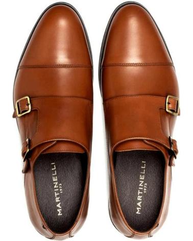 Scarpe per Uomo MARTINELLI ZAPATOS DOBLE HEBILLA COGNAC