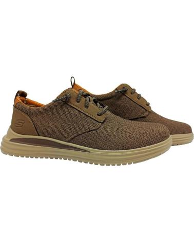 Chaussures-De-Hombre-SKECHERS-ZAPATILLA-GLADWIN-204669-MARRóN
