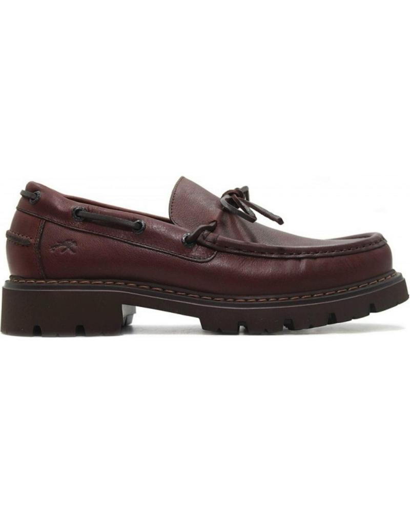 Zapatos de Hombre FLUCHOS ZAPATOS NAUTICOS EN PIEL MARRON YANKEE BRANDYCOM 1