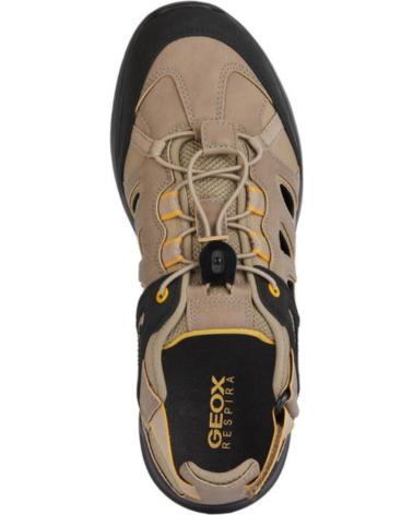 Sandalen für Herren GEOX SANDALIAS HOMBRE MODELO U SANZIO D COLOR MARRON CLARO C5004 C5004