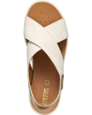 Sandalen für Damen geox D45M1B 022NF D XAND 2 2S C5V2L LT SAND-LT GOLD