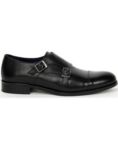 Zapatos de Hombre TOLINO - ZAPATO MONKSTRAP 2 HEBILLAS A8082 NEGRO