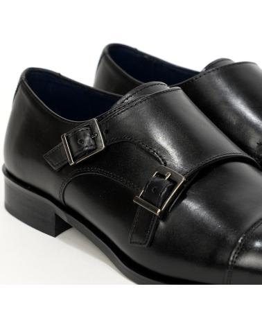 Zapatos de Hombre TOLINO - ZAPATO MONKSTRAP 2 HEBILLAS A8082 NEGRO