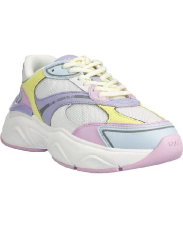 Sapatilhas de Mulher KARL LAGERFELD KOMET LO LACE RUNNER KL65624 MULTICOLOR VARIOS COLORES