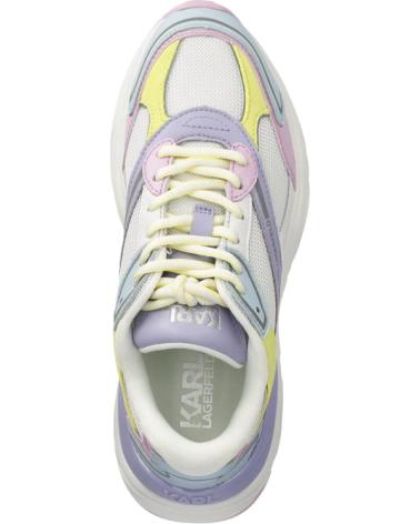 Sapatilhas de Mulher KARL LAGERFELD KOMET LO LACE RUNNER KL65624 MULTICOLOR VARIOS COLORES