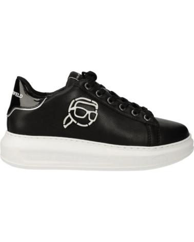 Zapatillas-Deporte-De-Mujer-KARL-LAGERFELD-KAPRI-NFT-OUTLINE-KL62578-NEGRO