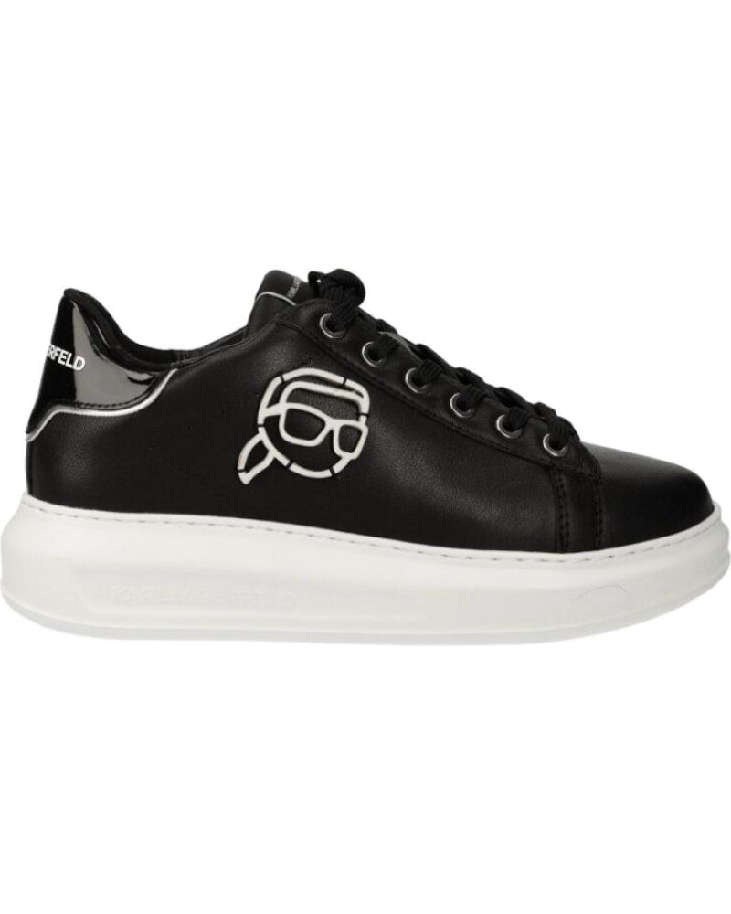 Zapatillas-Deporte-De-Mujer-KARL-LAGERFELD-KAPRI-NFT-OUTLINE-KL62578-NEGRO