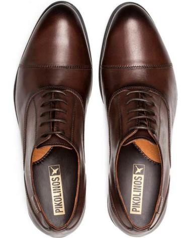 Schuhe für Herren PIKOLINOS ZAPATO MARRON DE CORDONERAS OLMO